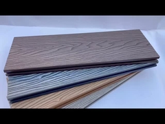 15 Years Long Service Life Grooved WPC Composite Decking Waterproof and Anticorrosive