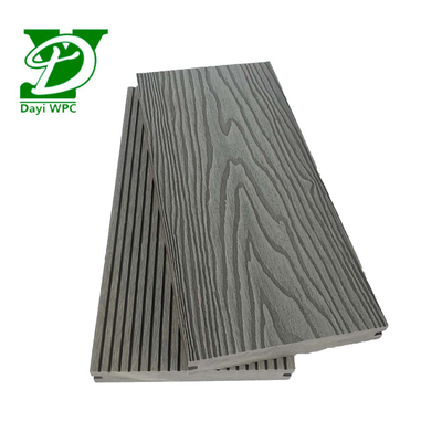 Modern Design Deep Embossed Composite Decking Durable Waterproofing