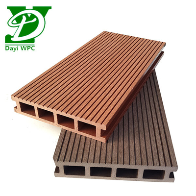 High Durability Waterproof Composite Deck Tiles M Type Flooring 18mm