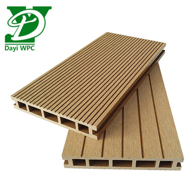 Customizable Wood Plastic Composite Decking Wpc Decking Panel  Anti Mildew