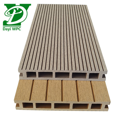 Customizable Wood Plastic Composite Decking Wpc Decking Panel  Anti Mildew