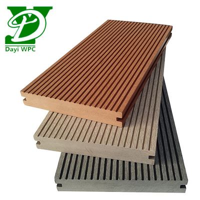 Modern Waterproof Wood Grain Composite Decking