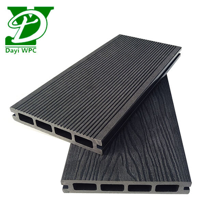 Double Sided Embossed Composite Deck Boards Waterproof  Wear Resistance