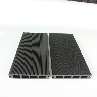 Double Sided Embossed Composite Deck Boards Waterproof  Wear Resistance