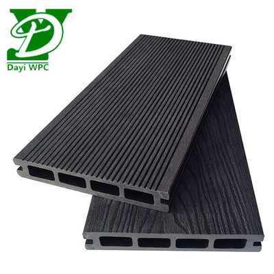 Double Sided Embossed Composite Deck Boards Waterproof  Wear Resistance