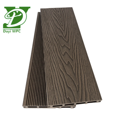 TN-03E Hollow Composite Decking Total Project Solution Water Resistant