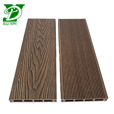 TN-03E Hollow Composite Decking Total Project Solution Water Resistant