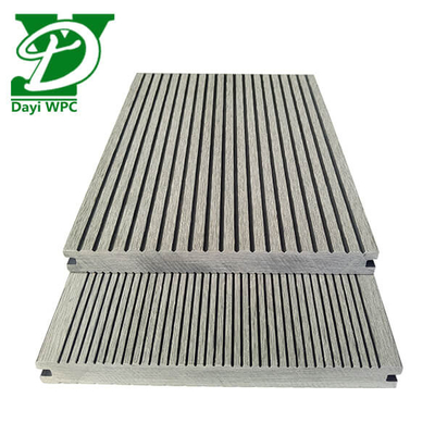 Modern Solid WPC Decking Wear Resistance WPC Deck Flooring Anti Mildew
