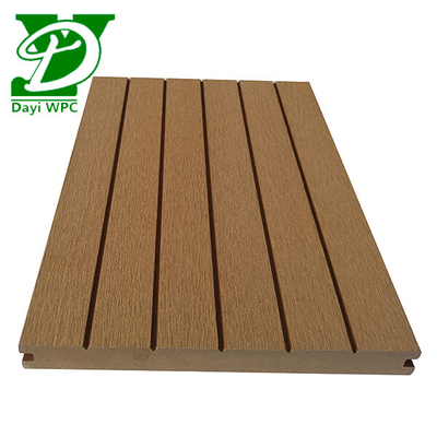 Waterproof Wood Grain Hollow Wood Plastic Composite Decking