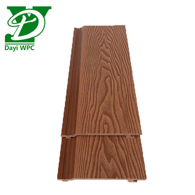 Water Retardant Embossed WPC Composite Decorative Wall Panels  156*21mm
