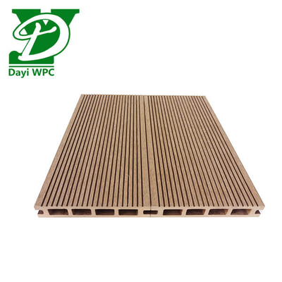 Anti Water WPC Outdoor Decking Floor Hollow For Swimming Pools Above 18mm