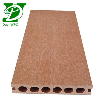 High Durability WPC Solid Decking 8 Standard Colors Install Easily