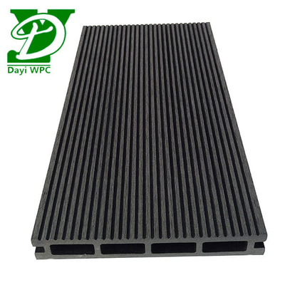 Natural Color Wood Plastic Composite Decking Outdoor Moisture Proof