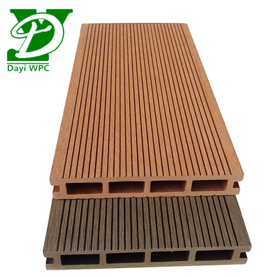 Customized Durable WPC Composite Decking For Pools And Gardens