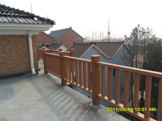 Easy Assembly Custom Logo WPC Composite Fencing Trellis Mesh