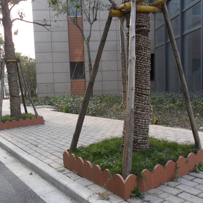 Antiseptic Wpc Fence Boards Wood Plastic Composite WPC Fence Panel 950mm*750mm