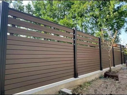 Modern Garden Beautiful, Diverse, And Durable WPC Fence
