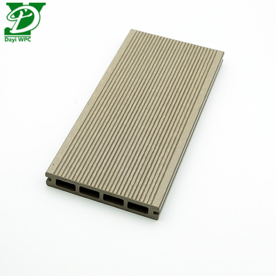 Embossed Pattern WPC Composite Decking Planks in Various Lengths