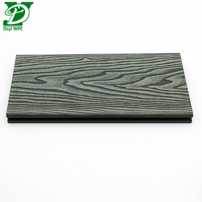 Waterproof WPC Composite Decking Board Easy Installation With Accessories