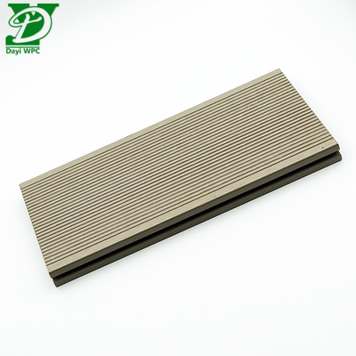 Durable Hollow Composite Decking with Deep Embossed Grain