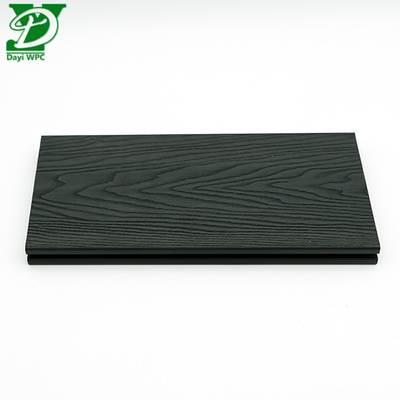 3D Deep Embossed Hollow WPC Decking Outdoor 140mx23mmx2900mm Size