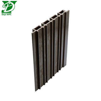 Trough Surface WPC External Wall Panel Anti-ultraviolet, Sturdy And Durable