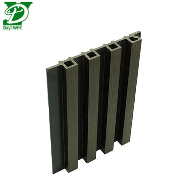 UV-resistant Moisture-proof Modern Trough Surface WPC External Wall Panel for Composite Wall Cladding