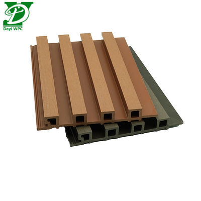 Eco-friendly Stronger And Lasting Modern Trough Surface WPC External Wall Panel