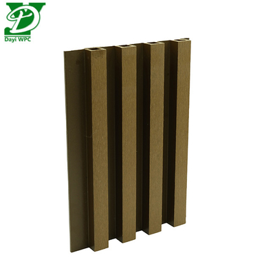 Trough Surface WPC External Wall Cladding UV-resistant Moisture-proof