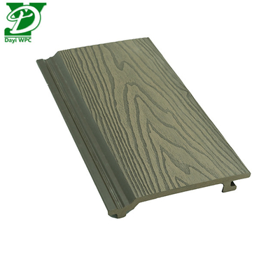Weatherproof Wood Plastic Composite Decking Exterior Building Wall Cladding