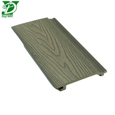 Weatherproof Wood Plastic Composite Decking Exterior Building Wall Cladding