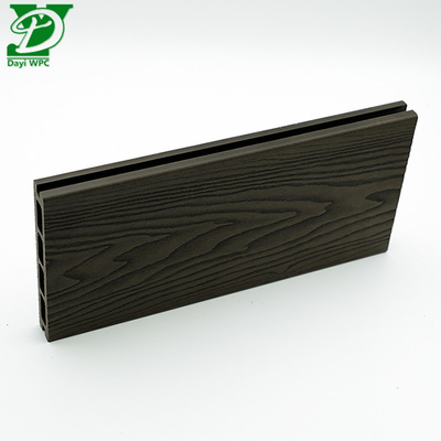 WPC Deep Embossed Composite Decking Water Resistant Long Lasting
