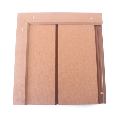High Durability WPC Cladding For Modern Outdoor Wall Covering Shown Design Style