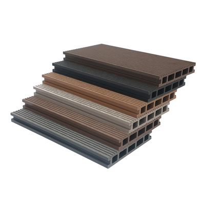 Modern Various Colors  WPC Decking Durable Waterproof Hollow Board